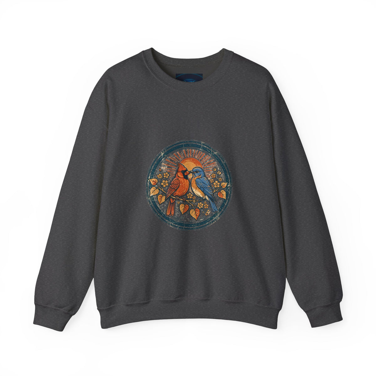 Sister Songbirds Crewneck — Vintage Sister Badge