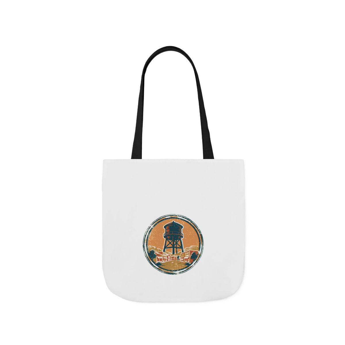 Main Street Tote — Vintage Small Town Badge