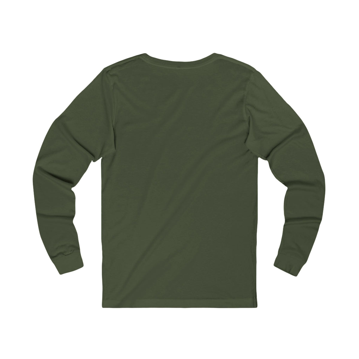 Autumn Lakeside Scene Long Sleeve Tee — Cozy Fall Cabin Sunset Print