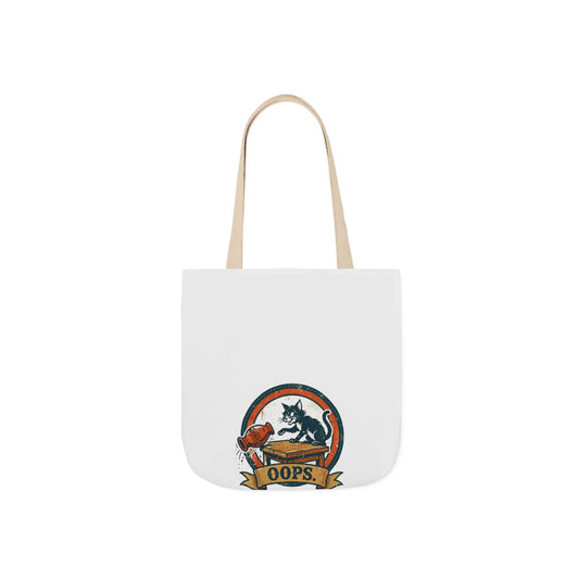 Oops. Pet Hair Tote — Funny Pet Badge