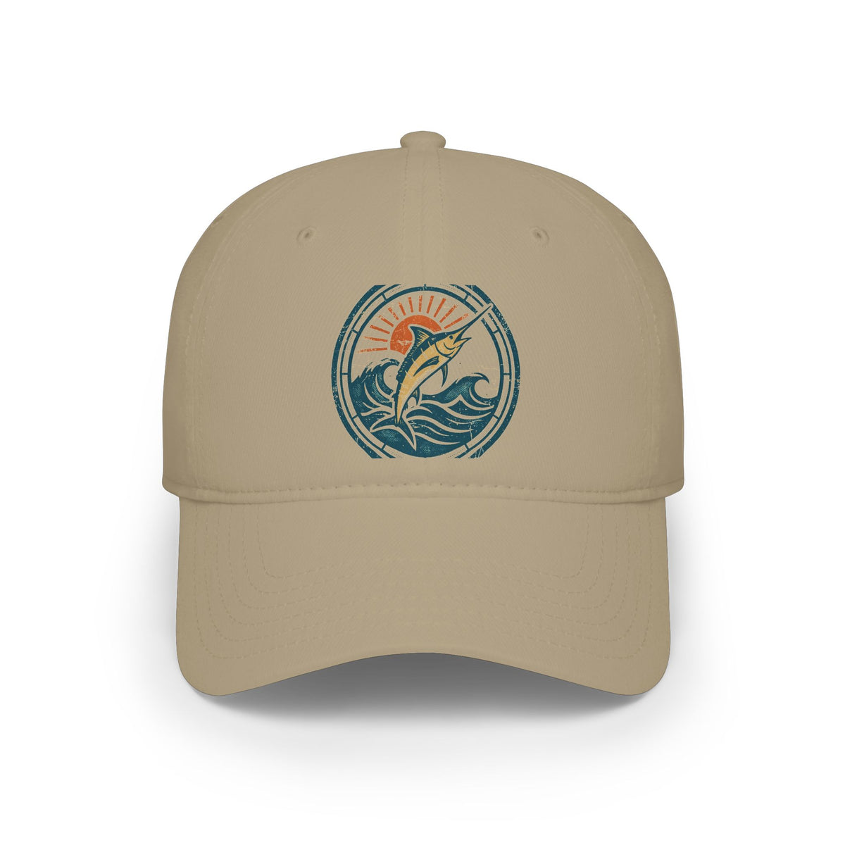 Saltwater Drifter Cap — Vintage Offshore Badge