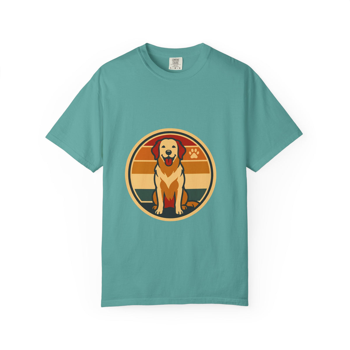 Retro Golden Retriever T-Shirt — Vintage Dog Lover Tee