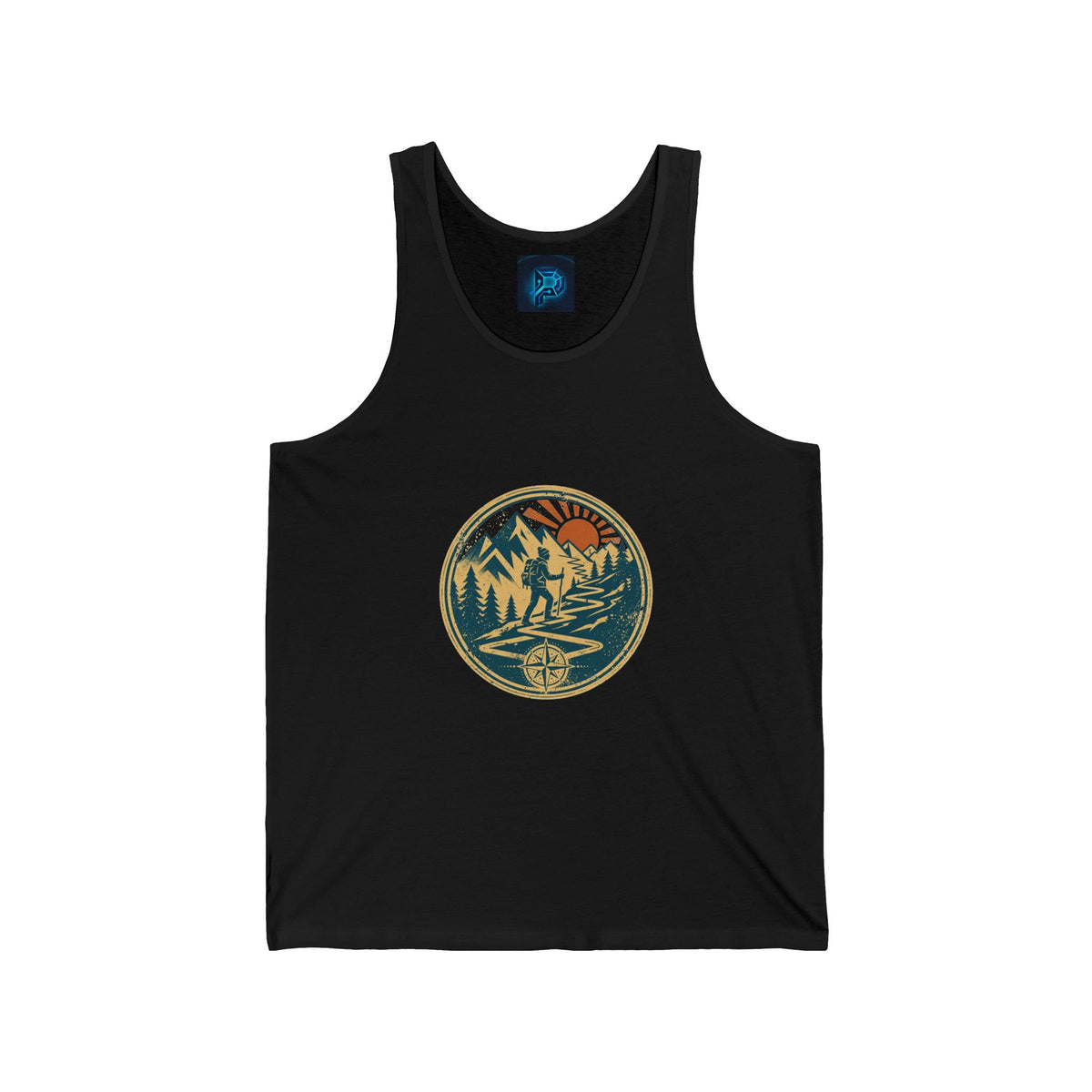 Trailhead Tank — Vintage Hiking Badge