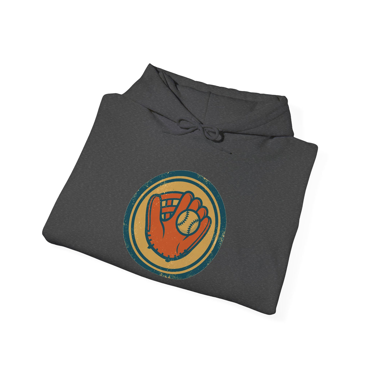 Sandlot Days Hoodie — Vintage Baseball Badge
