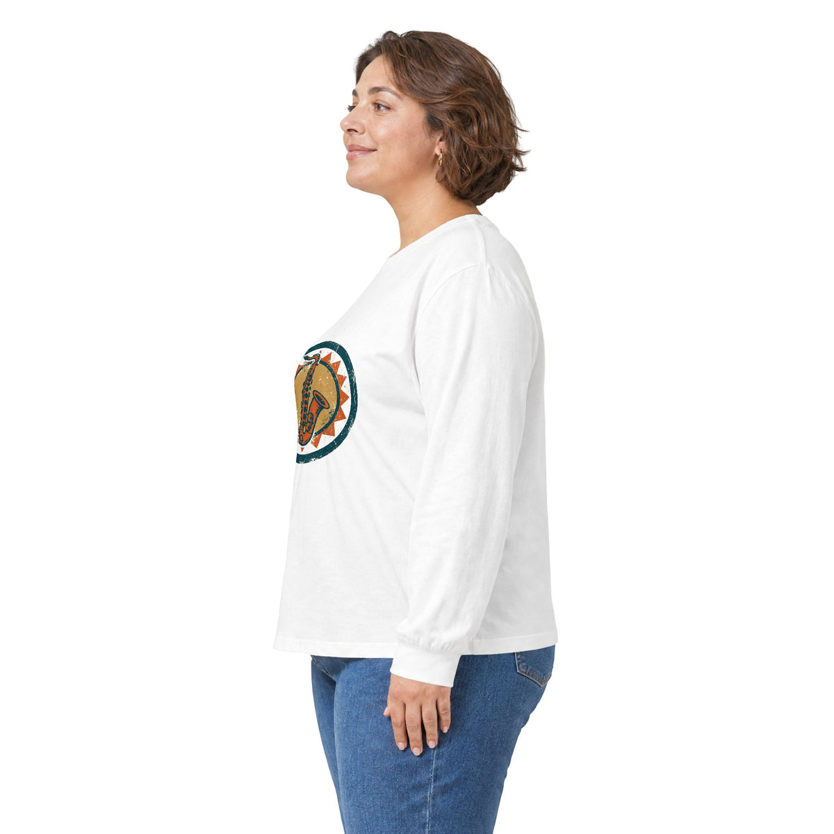 Blue Note Nights Long Sleeve — Vintage Jazz Badge