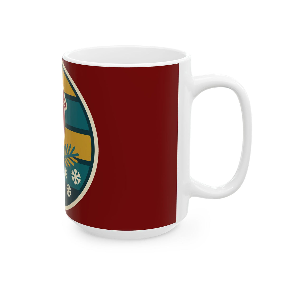 Cardinal Winter Mug – Holiday Ceramic Coffee Cup (11oz & 15oz)
