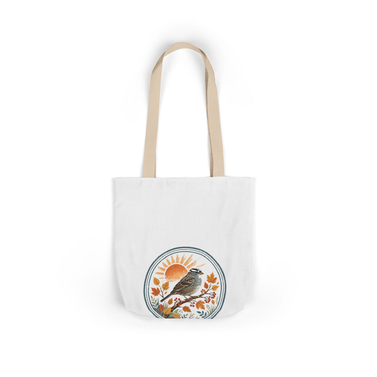 Sparrow Season Tote Bag — Vintage Outdoor Badge