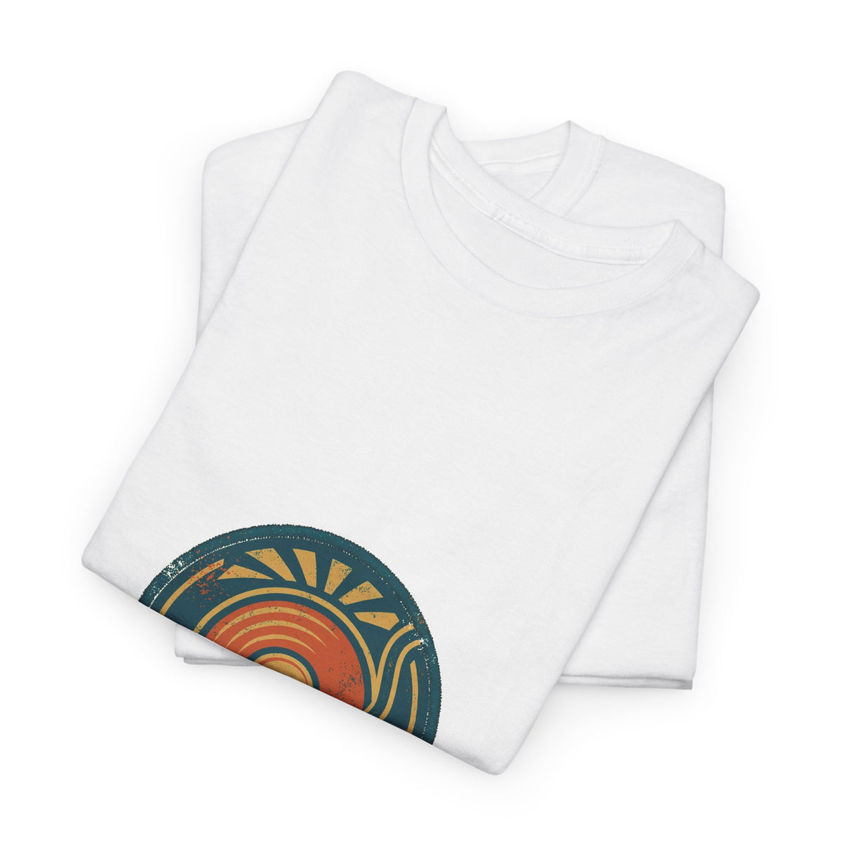 Spun Gold Tee — Vintage Vinyl Badge