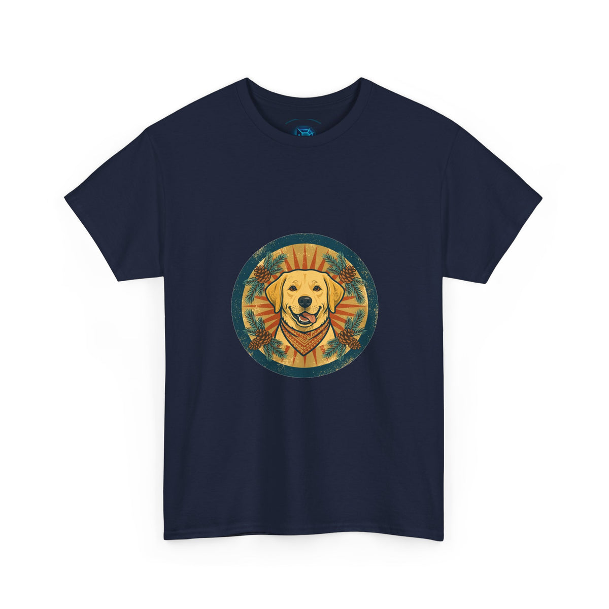 Lab Love Tee — Vintage Labrador Badge