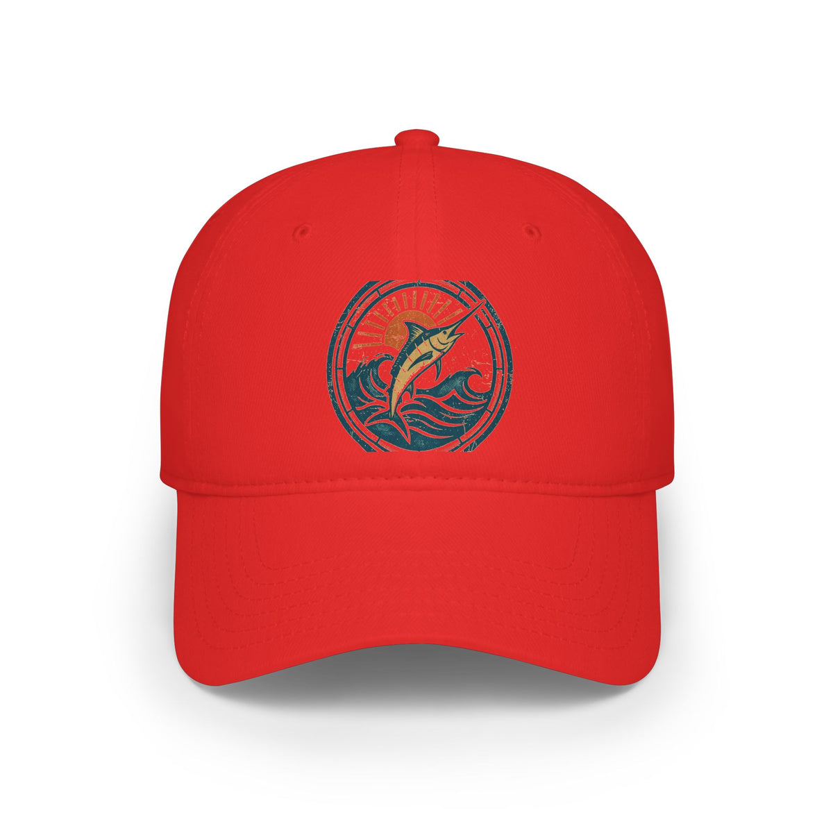 Saltwater Drifter Cap — Vintage Offshore Badge