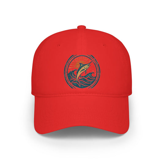Saltwater Drifter Cap — Vintage Offshore Badge