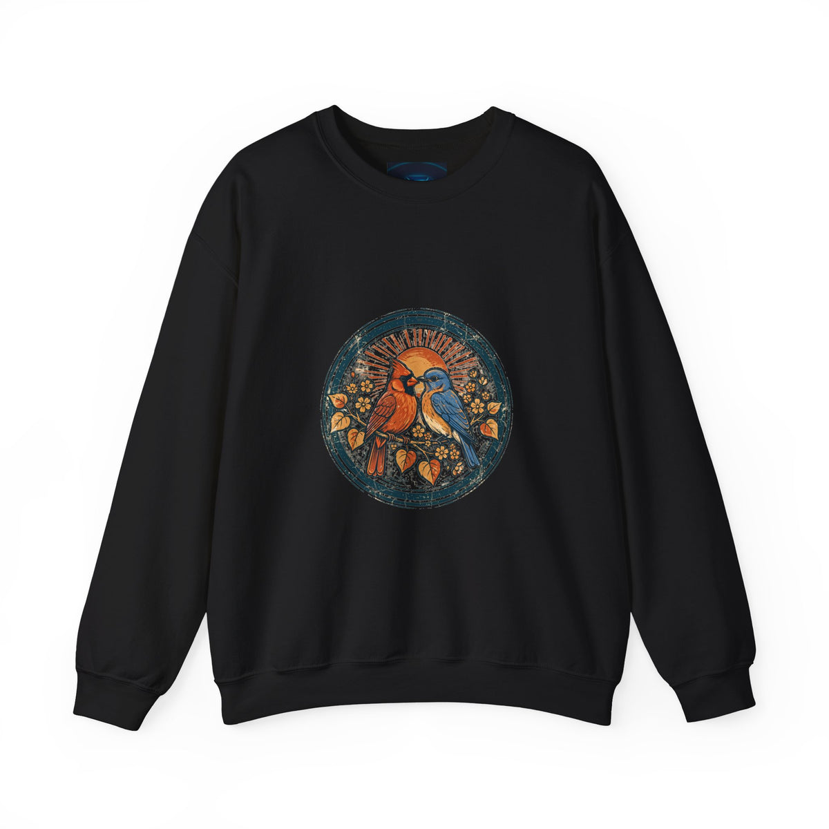 Sister Songbirds Crewneck — Vintage Sister Badge