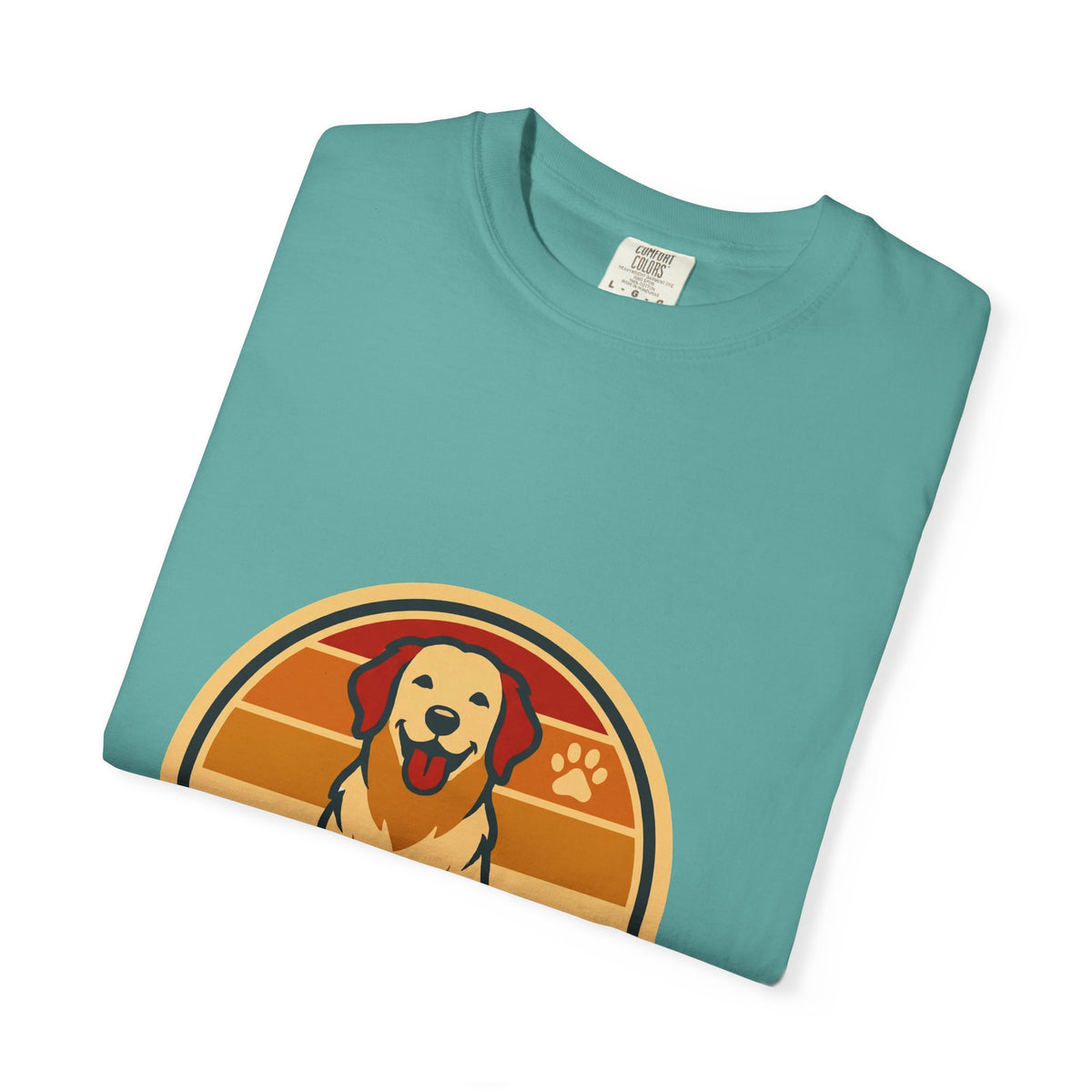 Retro Golden Retriever T-Shirt — Vintage Dog Lover Tee