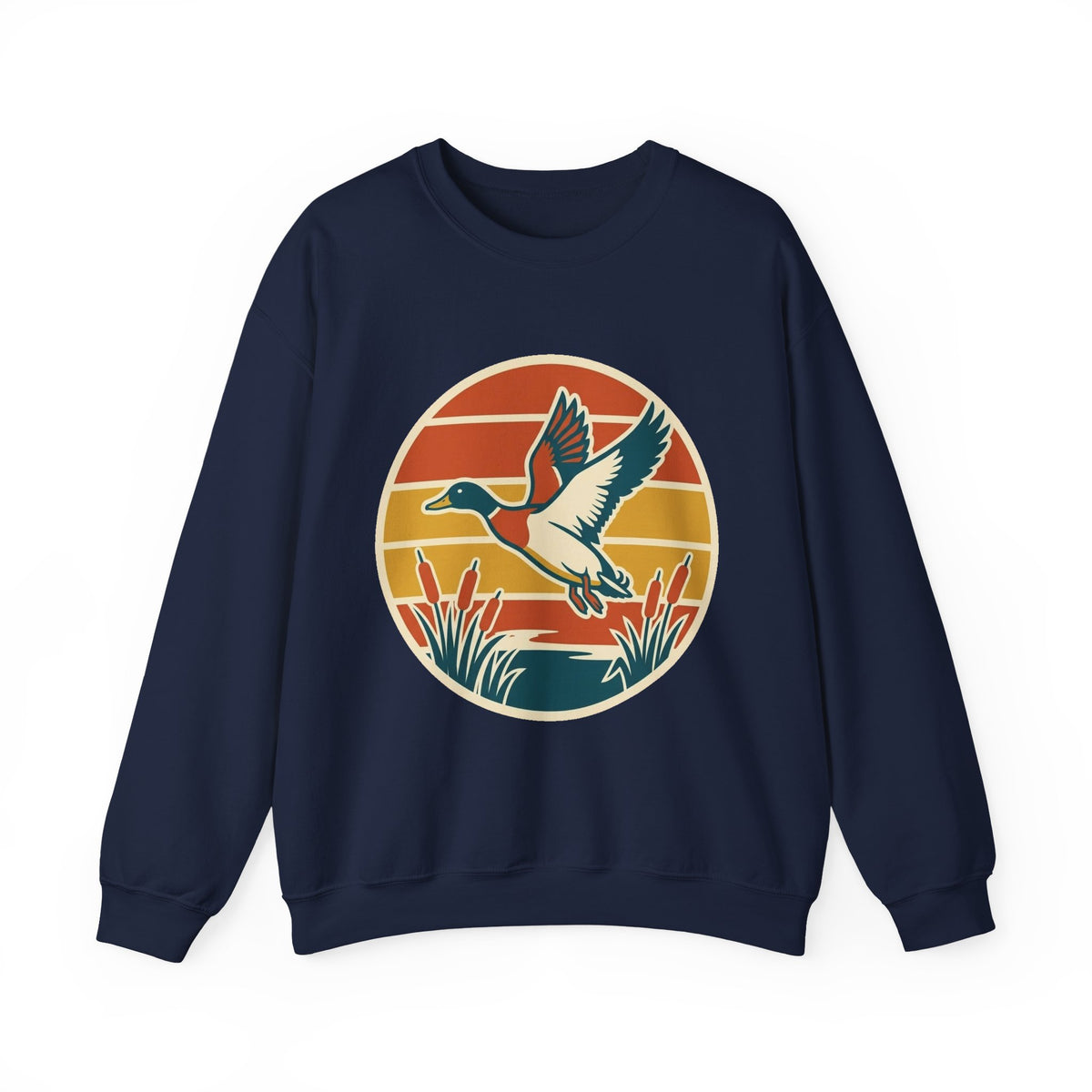 Duck Sunset Crewneck Sweatshirt