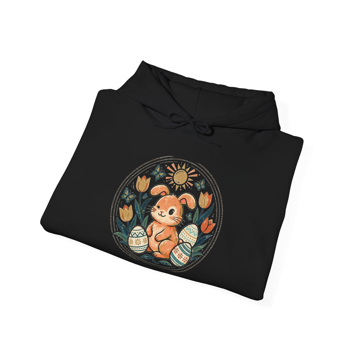 Spring Awakening Hoodie — Vintage Easter Badge