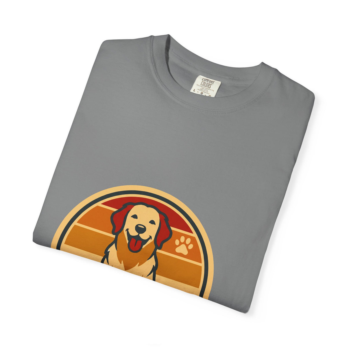 Retro Golden Retriever T-Shirt — Vintage Dog Lover Tee