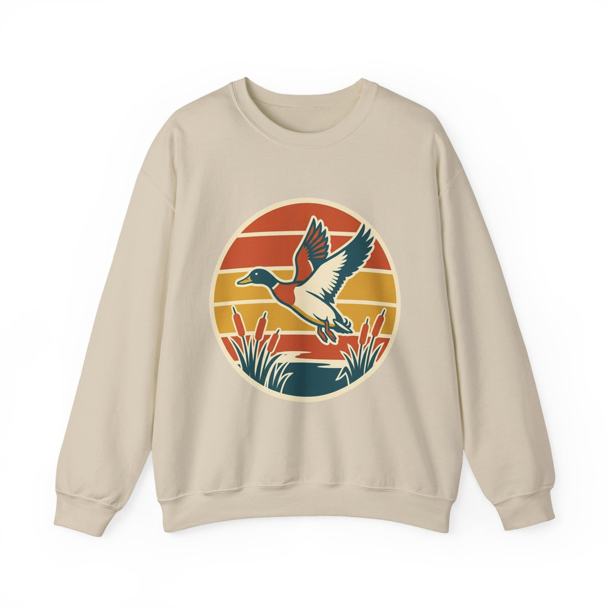Duck Sunset Crewneck Sweatshirt