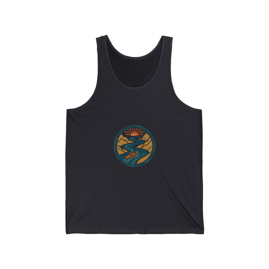 Stillwater Paddler Tank — Vintage Kayak Badge