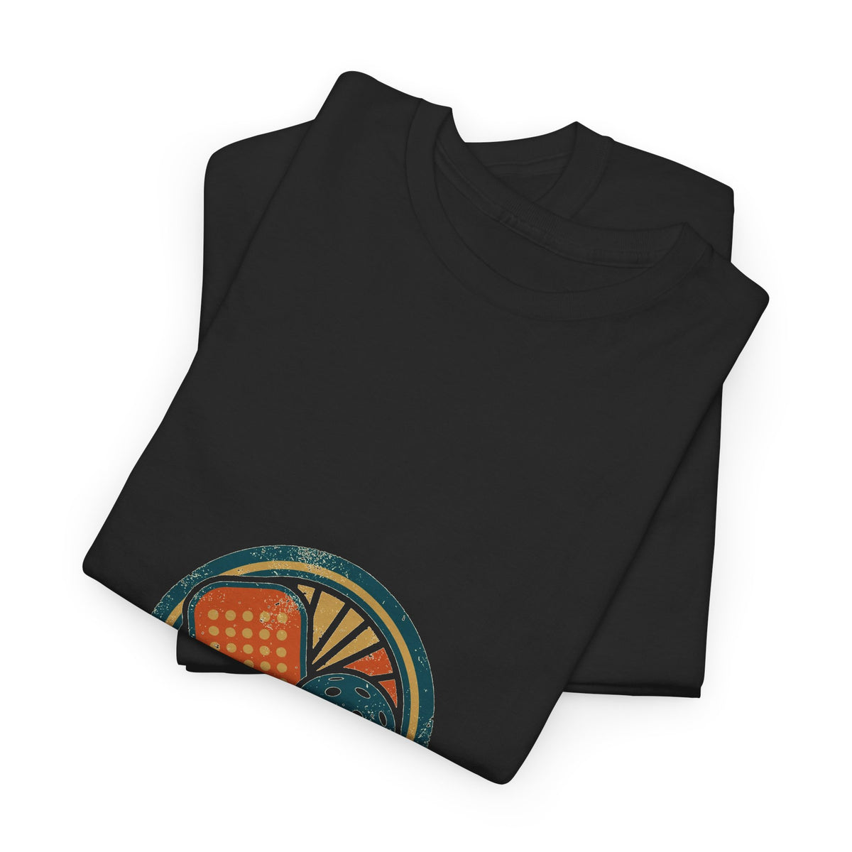 Dink Responsibly Tee — Vintage Pickleball Badge