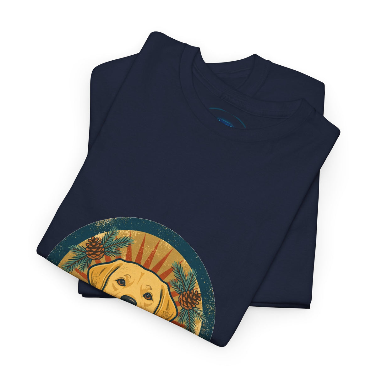 Lab Love Tee — Vintage Labrador Badge
