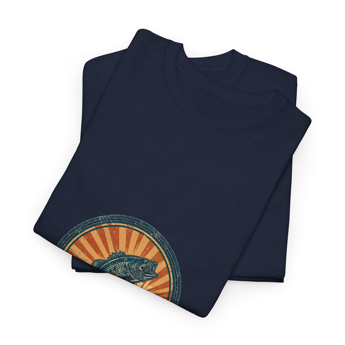 Largemouth Legacy Tee — Vintage Bass Fishing Badge
