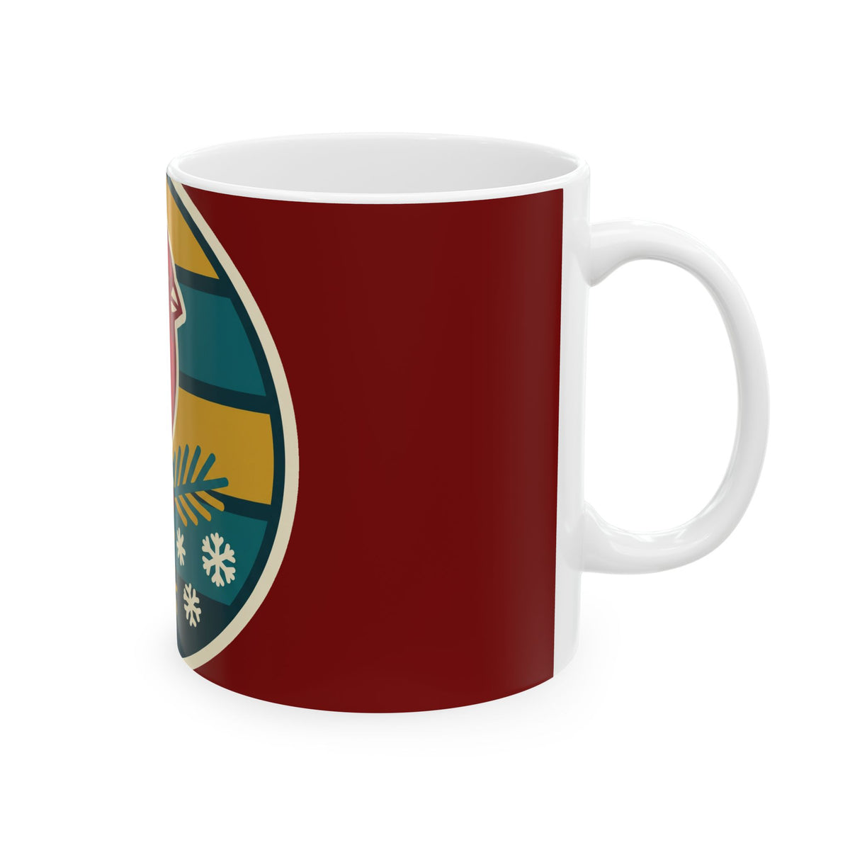 Cardinal Winter Mug – Holiday Ceramic Coffee Cup (11oz & 15oz)