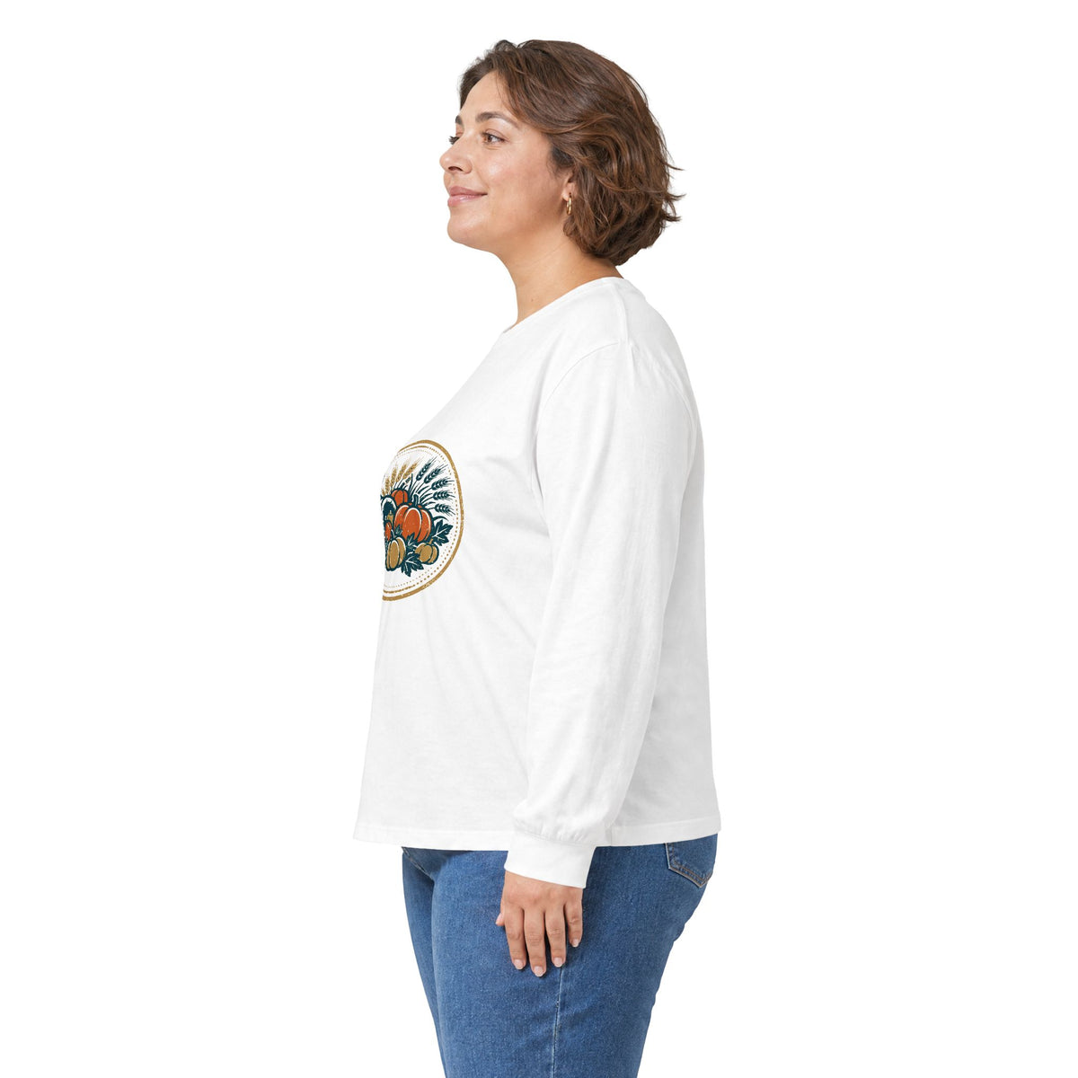 Harvest Moon Long Sleeve — Vintage Fall Badge