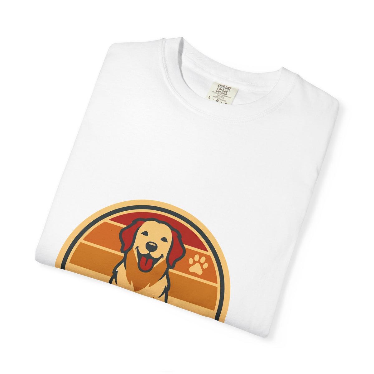 Retro Golden Retriever T-Shirt — Vintage Dog Lover Tee