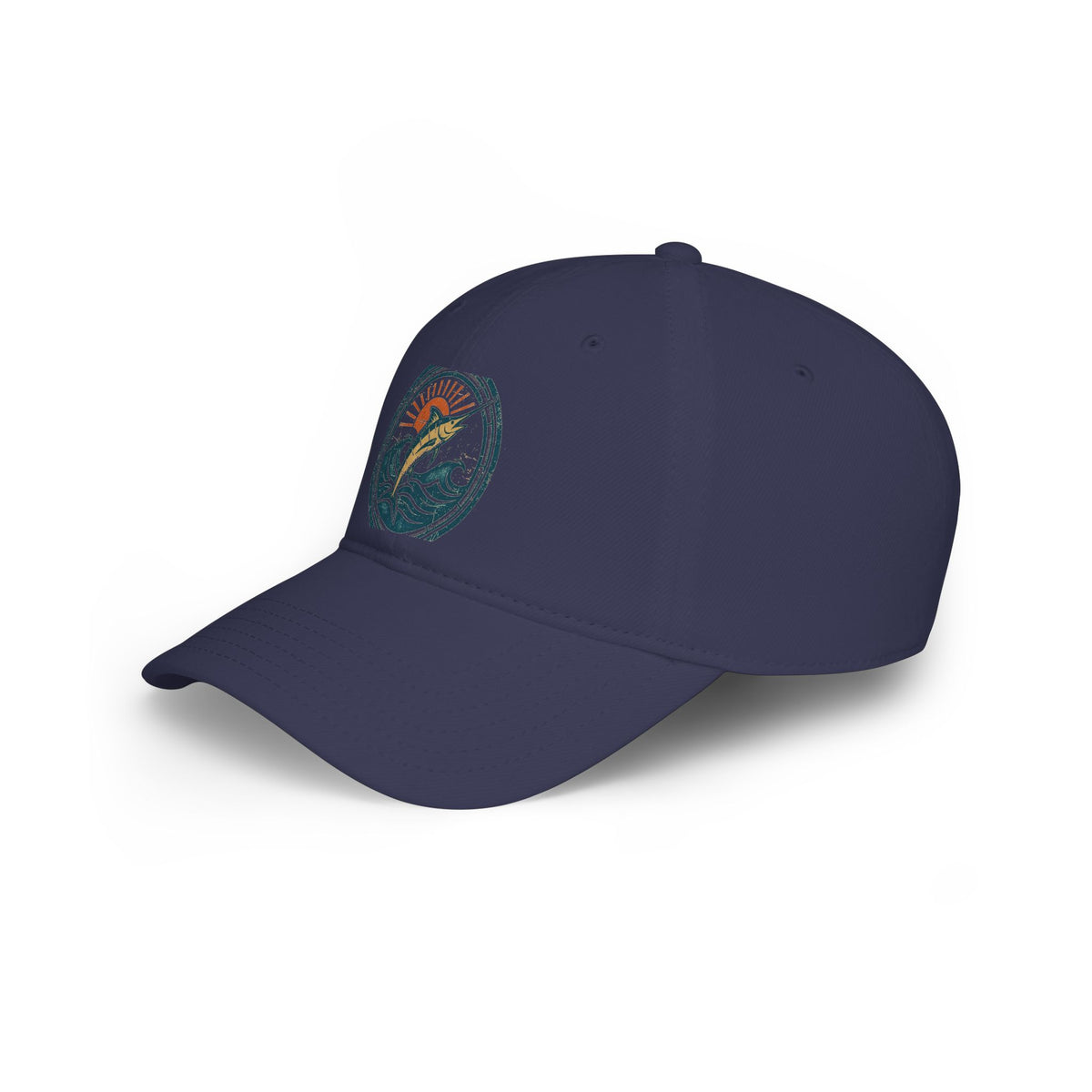 Saltwater Drifter Cap — Vintage Offshore Badge