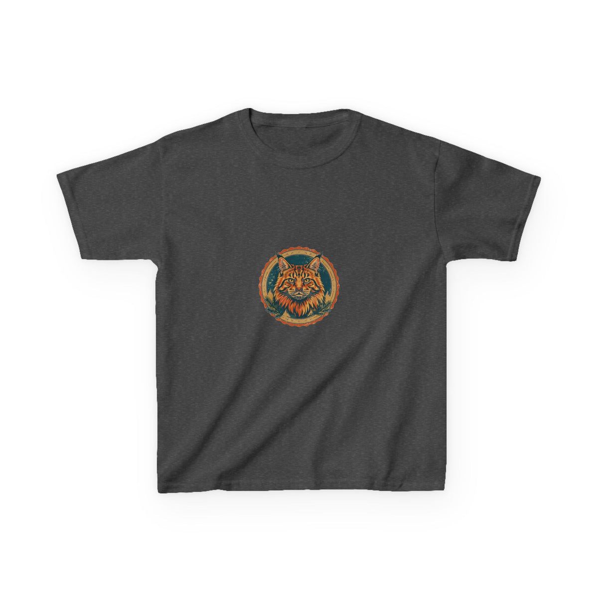 Whisker Club Kids Tee — Vintage Cat Badge