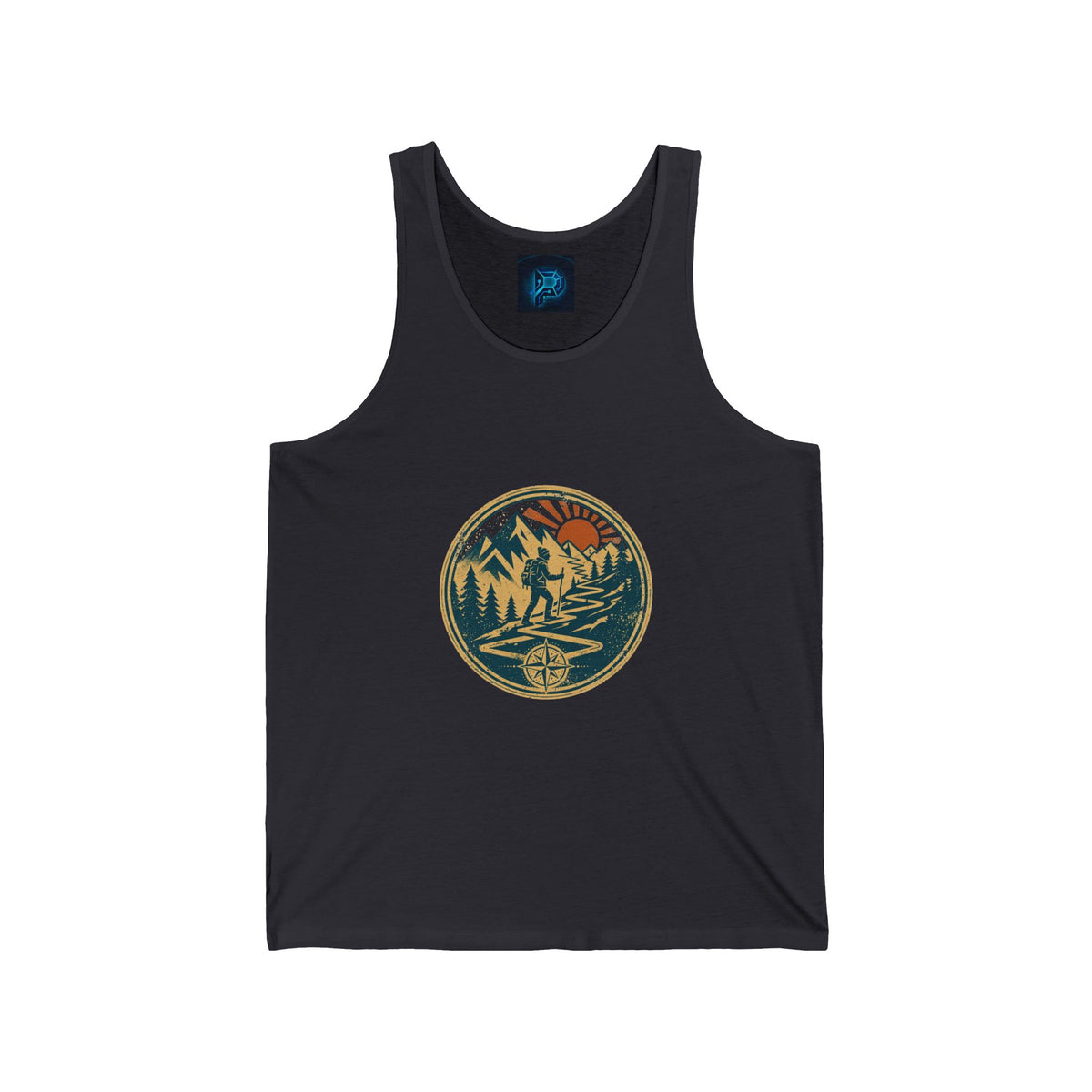 Trailhead Tank — Vintage Hiking Badge