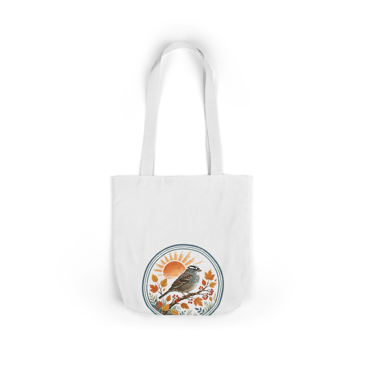 Sparrow Season Tote Bag — Vintage Outdoor Badge