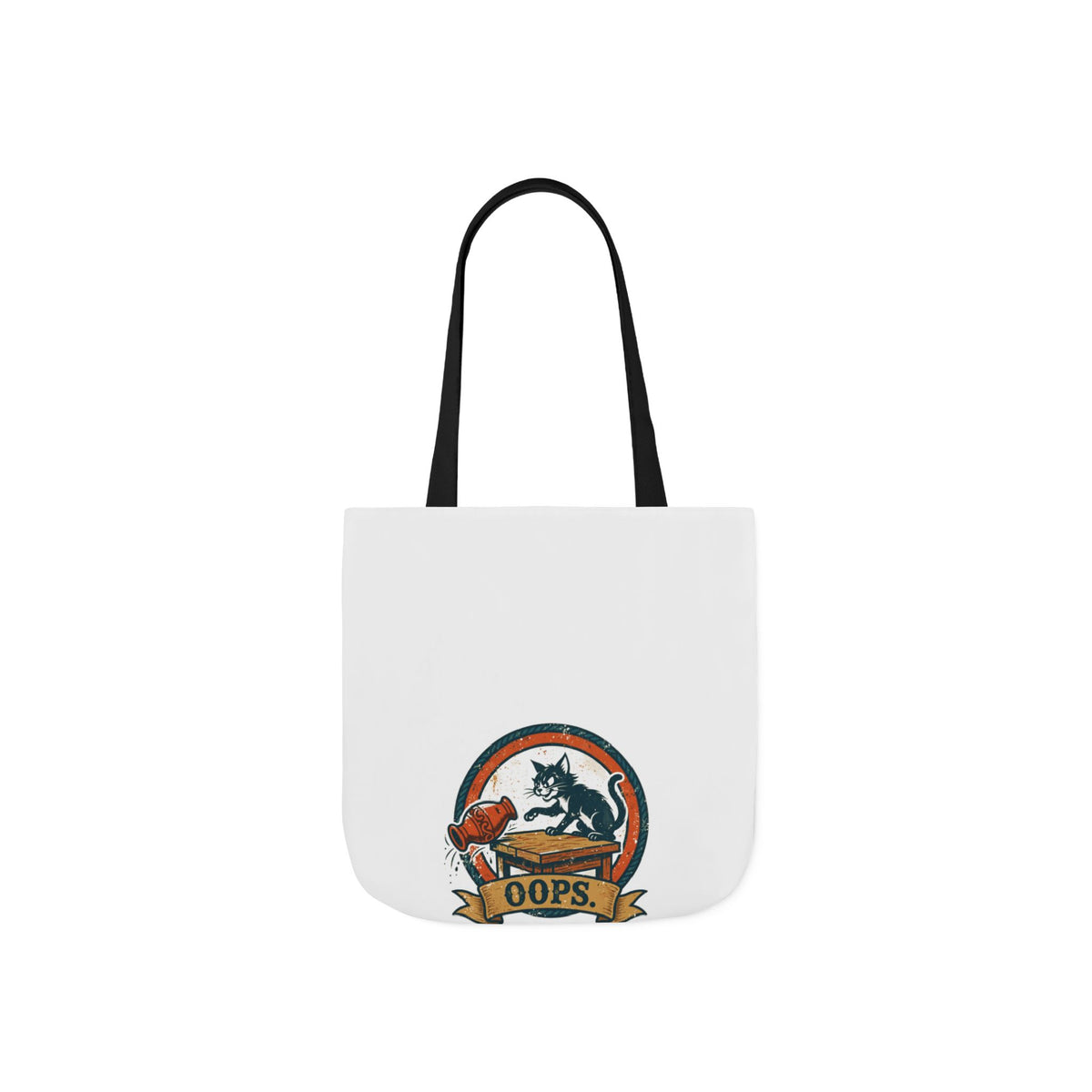 Oops. Pet Hair Tote — Funny Pet Badge