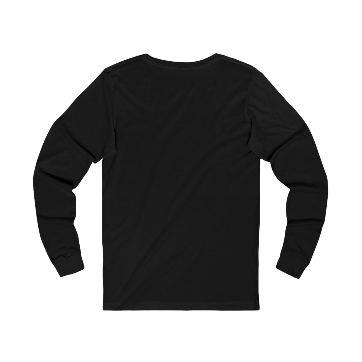 Autumn Lakeside Scene Long Sleeve Tee — Cozy Fall Cabin Sunset Print