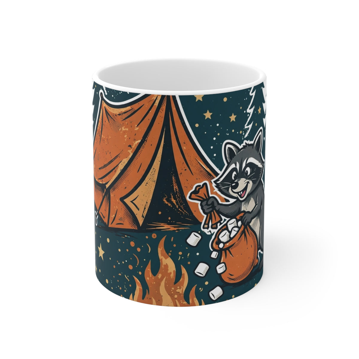 One More S'more Mug — Funny Camping Badge
