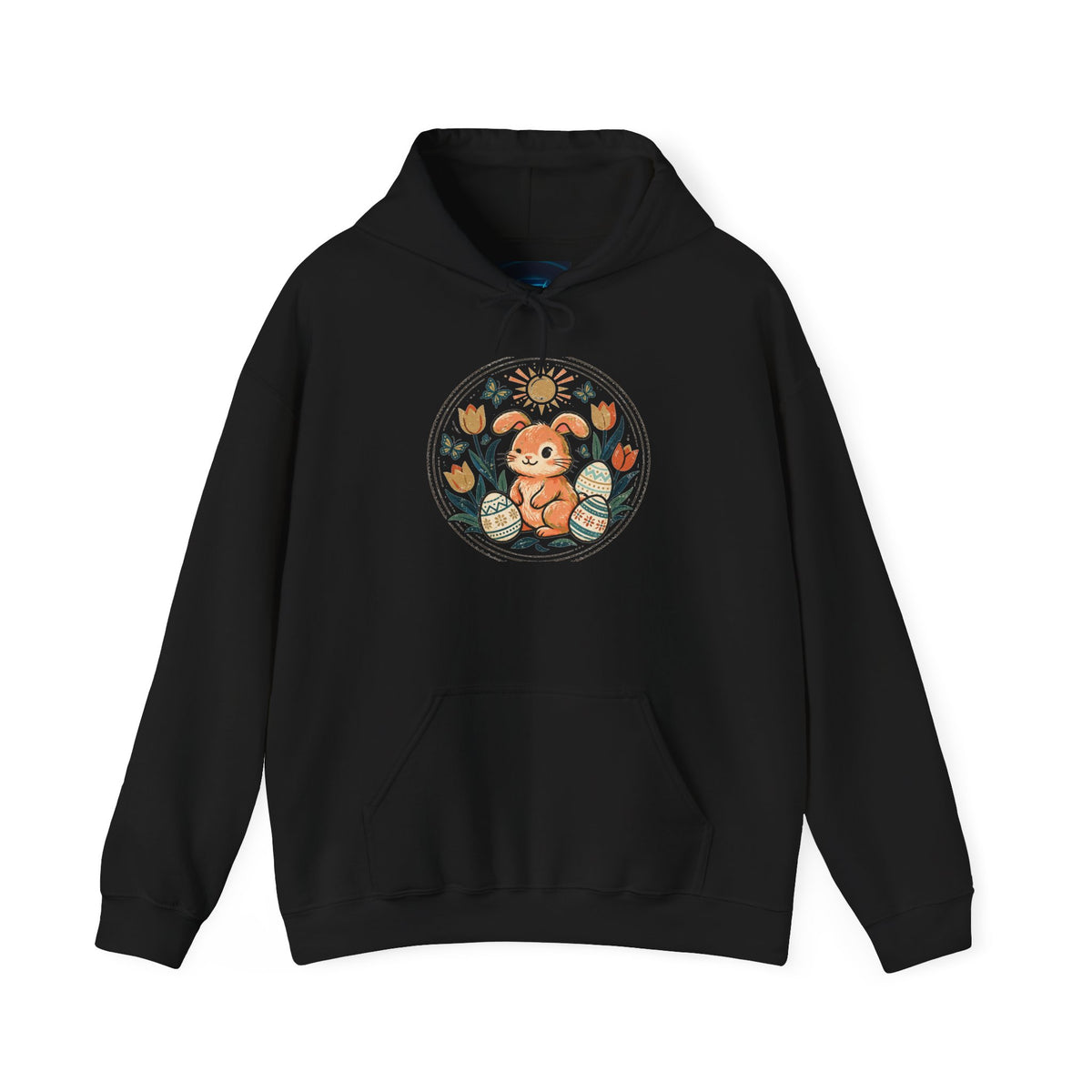 Spring Awakening Hoodie — Vintage Easter Badge