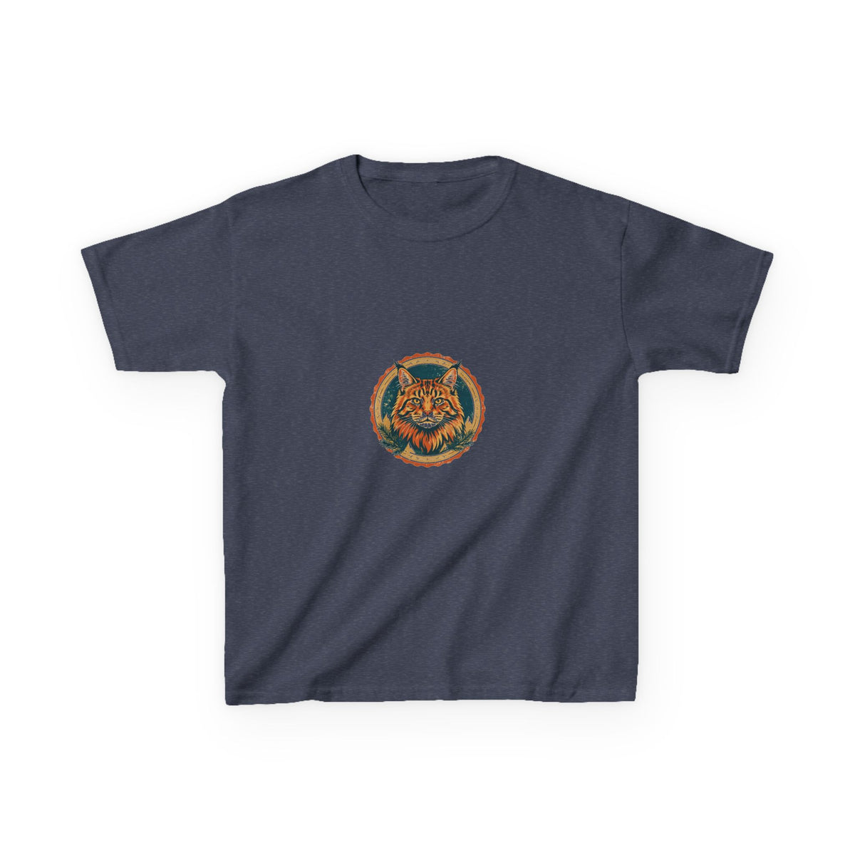 Whisker Club Kids Tee — Vintage Cat Badge