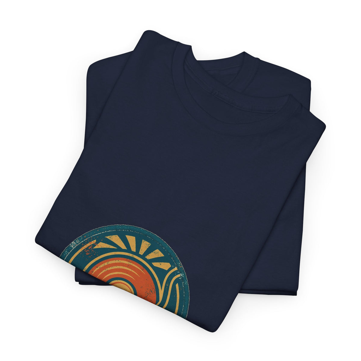 Spun Gold Tee — Vintage Vinyl Badge