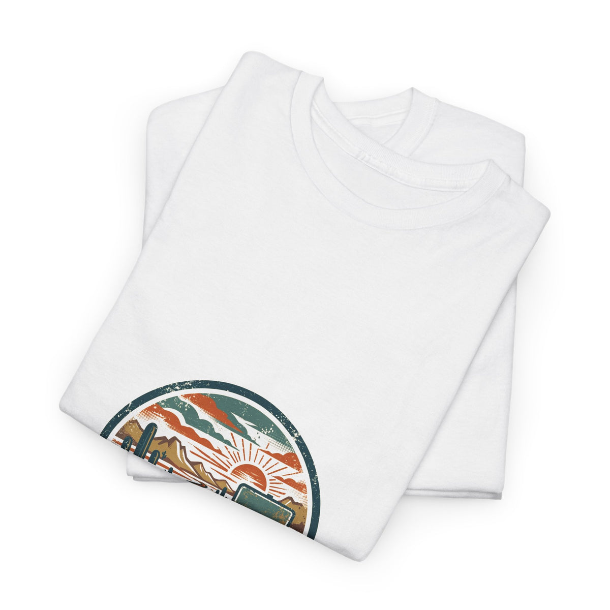 Route 66 Wanderer Tee — Vintage Highway Badge
